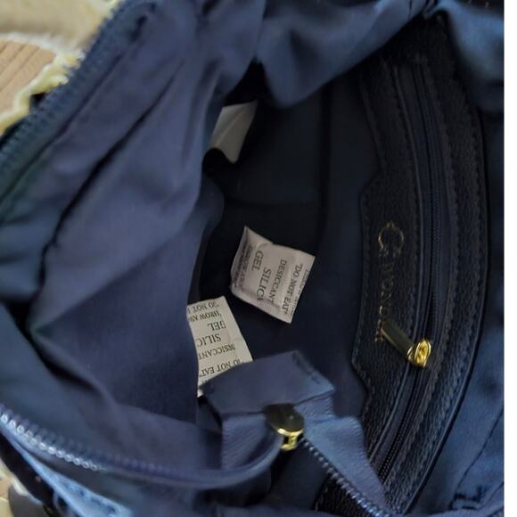 C. Wonder Small Round Crossbody Raina Bag Natural Straw - Picture 8 of 8